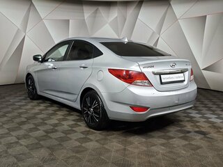 2012 Hyundai Solaris I, серебристый, 575000 рублей, вид 4