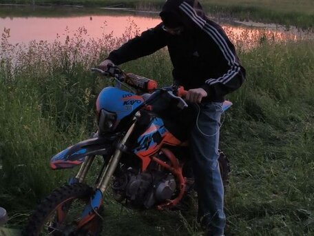 2024 Kayo Evolution YX140EM, оранжевый, 60000 рублей, вид 3