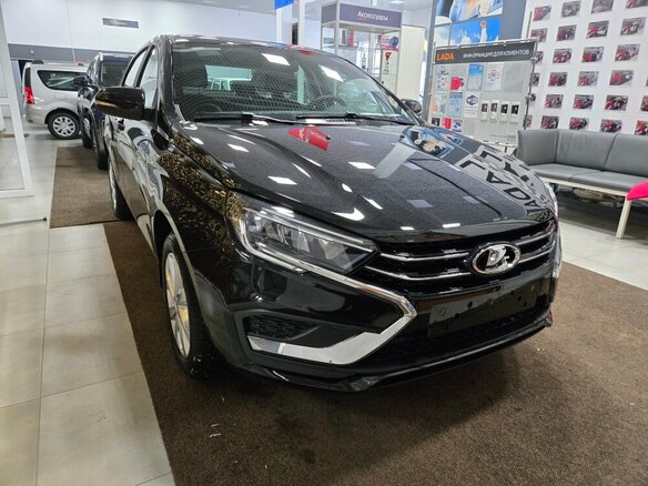 2026 Lada (ВАЗ) Vesta I Рестайлинг (NG), чёрный - вид 2