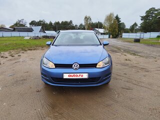 2013 Volkswagen Golf VII, голубой, 1170000 рублей, вид 2