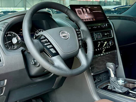 2023 Nissan Patrol VI (Y62) Рестайлинг 2, белый, 19875452 рублей, вид 4
