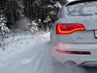 2014 Audi Q7 I (4L) Рестайлинг, белый, 2300000 рублей, вид 2