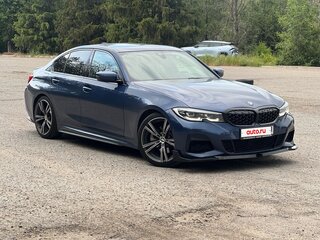2021 BMW 3 серии 330i VII (G2x), синий, 3500000 рублей, вид 2