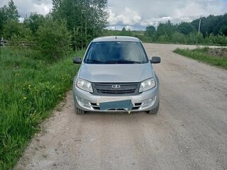2013 Lada (ВАЗ) Granta I, серый, 285000 рублей, вид 2