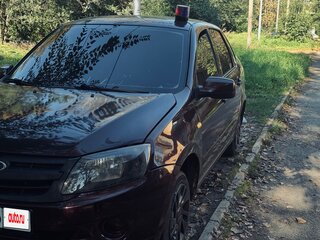 2012 Lada (ВАЗ) Granta I, пурпурный, 300000 рублей, вид 2