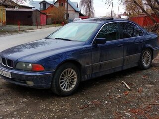 1996 BMW 5 серии 523i IV (E39), синий, 650000 рублей, вид 2