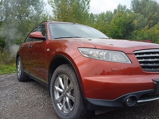 2008 Infiniti FX35 I (S50) Рестайлинг, оранжевый, 1350000 рублей, вид 3