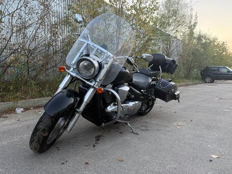 2009 Suzuki Intruder C1800R (VLR 1800), чёрный, 850000 рублей, вид 3