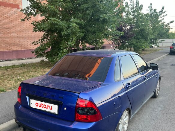 2010 Lada (ВАЗ) Priora I, синий, 485000 рублей - вид 5