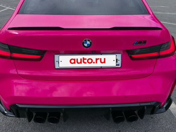 2022 BMW M3 Competition Package VI (G80), розовый, 7750000 рублей - вид 27