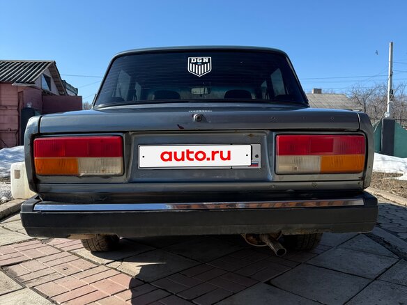 2010 Lada (ВАЗ) 2107, серый, 165000 рублей - вид 6