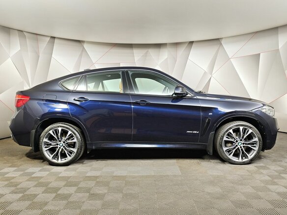 2018 BMW X6 40d II (F16), чёрный - вид 5