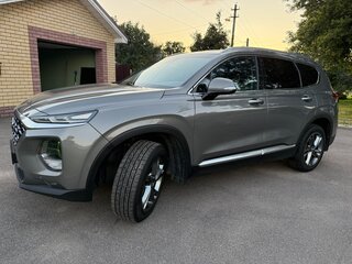 2018 Hyundai Santa Fe IV, серый, 2950000 рублей, вид 3