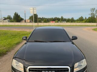 2008 Audi A8 Long II (D3) Рестайлинг 2, чёрный, 1200000 рублей, вид 2