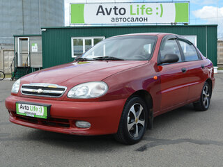 2008 Chevrolet Lanos I, красный, 99000 рублей, вид 1