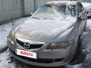 2006 Mazda 6 I (GG) Рестайлинг, серый, 400000 рублей, вид 2