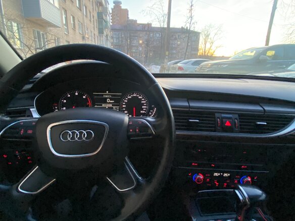 2014 Audi A6 IV (C7), чёрный, 1600000 рублей - вид 9