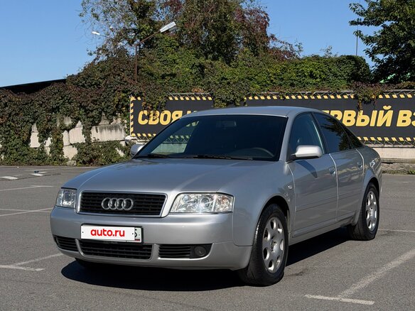 2002 Audi A6 II (C5) Рестайлинг, серебристый