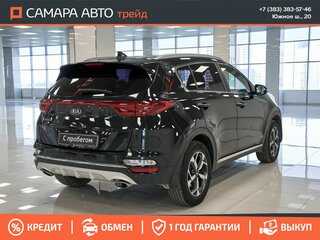 2019 Kia Sportage IV Рестайлинг, чёрный, 1795000 рублей, вид 4