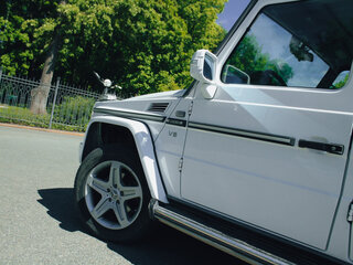 1998 Mercedes-Benz G-Класс 500 Euro 2 II (W463), белый, 2275000 рублей, вид 4