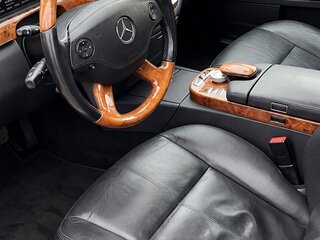 2008 Mercedes-Benz S-Класс 500 Long V (W221), чёрный, 1180000 рублей, вид 4