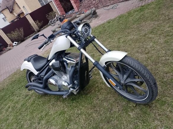 2011 Honda VT 1300CX Fury, белый, 1270000 рублей - вид 7