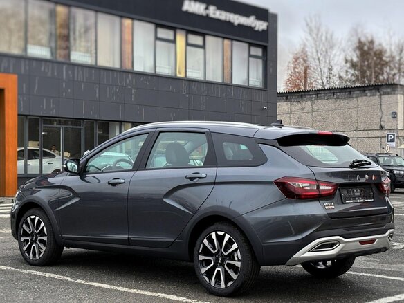 2026 Lada (ВАЗ) Vesta SW Cross I Рестайлинг (NG), серый - вид 6