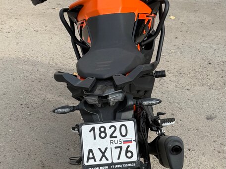 2023 KTM 390 Adventure, оранжевый, 575000 рублей, вид 4