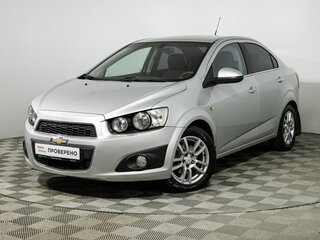 2014 Chevrolet Aveo II, серебристый, 689989 рублей, вид 1