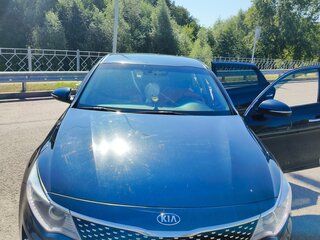2017 Kia Optima IV, синий, 1745000 рублей, вид 2