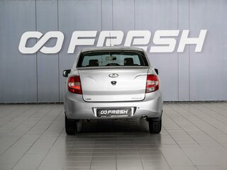 2013 Lada (ВАЗ) Granta I, серебристый, 449000 рублей, вид 4