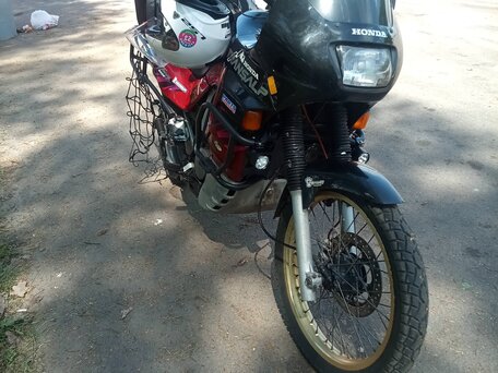 1994 Honda XL600V Transalp, красный, 295000 рублей, вид 2