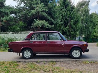 2001 Lada (ВАЗ) 2107, пурпурный, 270000 рублей, вид 3