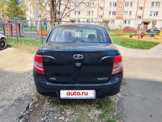 2013 Lada (ВАЗ) Granta I, чёрный, 240000 рублей, вид 5