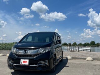 2015 Honda Stepwgn Spada V, чёрный, 1750000 рублей, вид 4