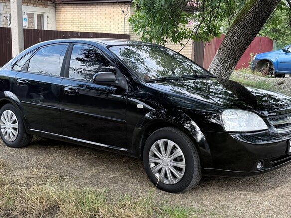 2008 Chevrolet Lacetti I, чёрный, 360000 рублей - вид 1