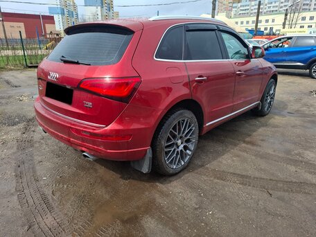 2016 Audi Q5 I (8R) Рестайлинг, красный, 1630000 рублей, вид 4
