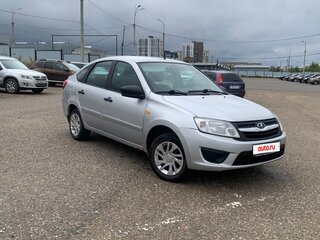 2015 Lada (ВАЗ) Granta I, серебристый, 380000 рублей, вид 2