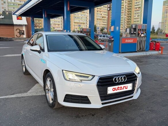 2018 Audi A4 30 TFSI Long V (B9), белый