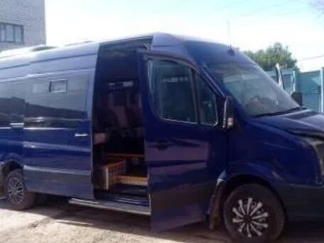 2007 Volkswagen Crafter, синий, 1300000 рублей, вид 3