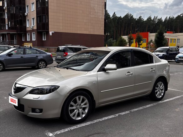 2007 Mazda 3 I (BK) Рестайлинг, серый, 650000 рублей - вид 4