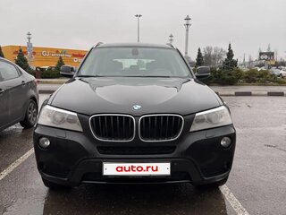 2012 BMW X3 20i xDrive II (F25), чёрный, 1290000 рублей, вид 1