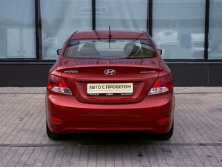 2011 Hyundai Solaris I, красный, 625000 рублей, вид 4