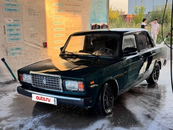 2010 Lada (ВАЗ) 2107, зелёный - вид 2