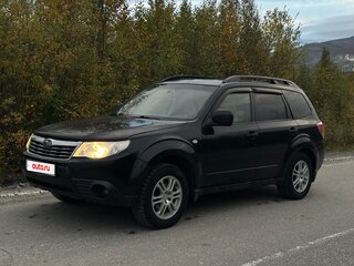 2008 Subaru Forester III, чёрный, 850000 рублей, вид 1