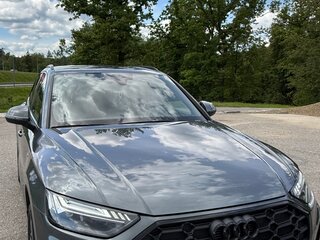 2021 Audi Q5 45 TFSI II (FY) Рестайлинг, серый, 5200000 рублей, вид 2