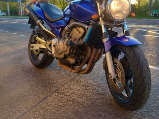 2004 Honda CB 600F Hornet, синий, 360000 рублей, вид 1