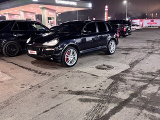2007 Porsche Cayenne Turbo I Рестайлинг (957), чёрный, 1000000 рублей, вид 1
