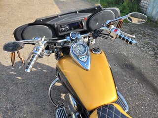 2001 Kawasaki VN1500 Vulcan, золотистый, 550000 рублей, вид 2