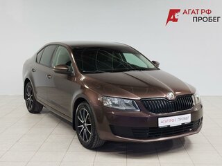 2014 Skoda Octavia III (A7), коричневый, 850000 рублей, вид 3